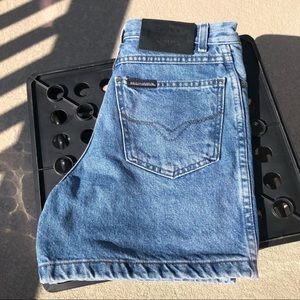 Harley Davidson 90’s high waist hot mom shorts